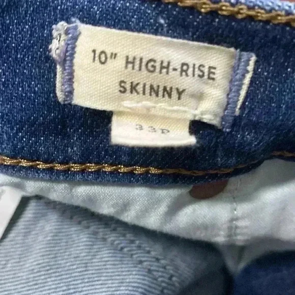 Madewell 10” High Rise Skinny Jeans - Picture 7 of 7